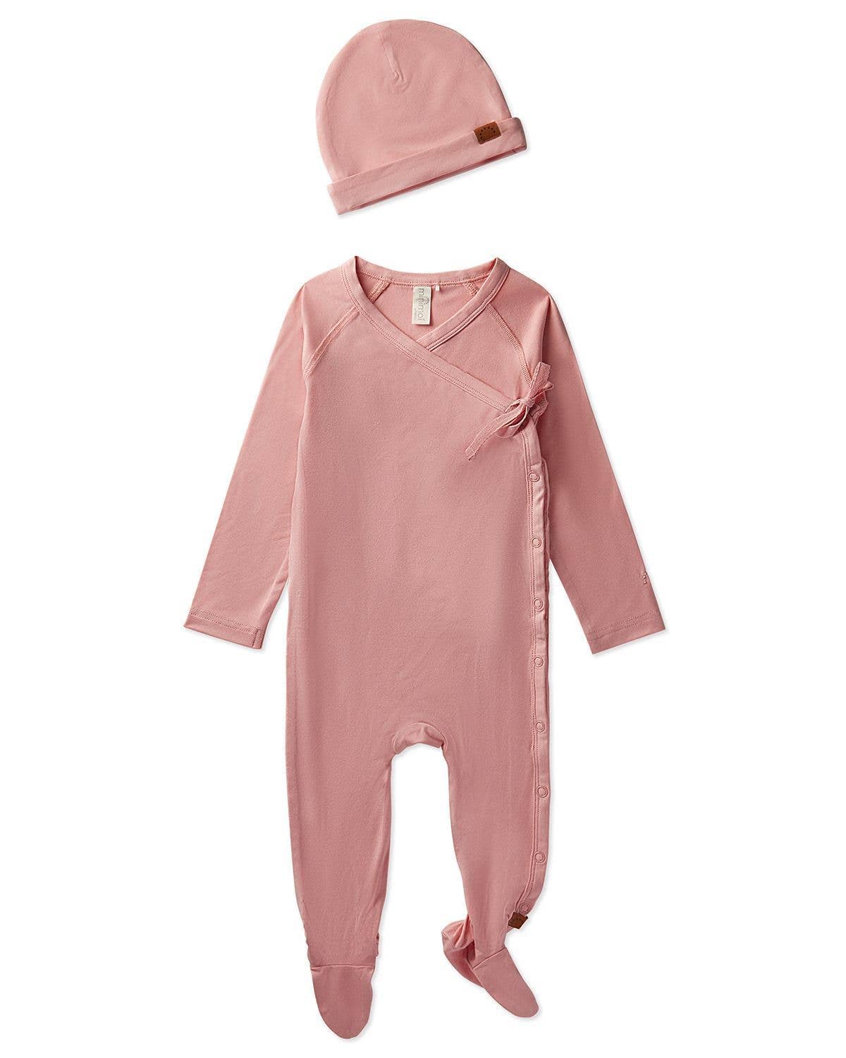 Solid Crossover 2 Pc Footie Set - Tiniboo