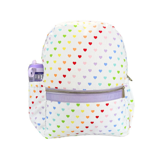 Tiny Hearts Medium Backpack w/ Pocket