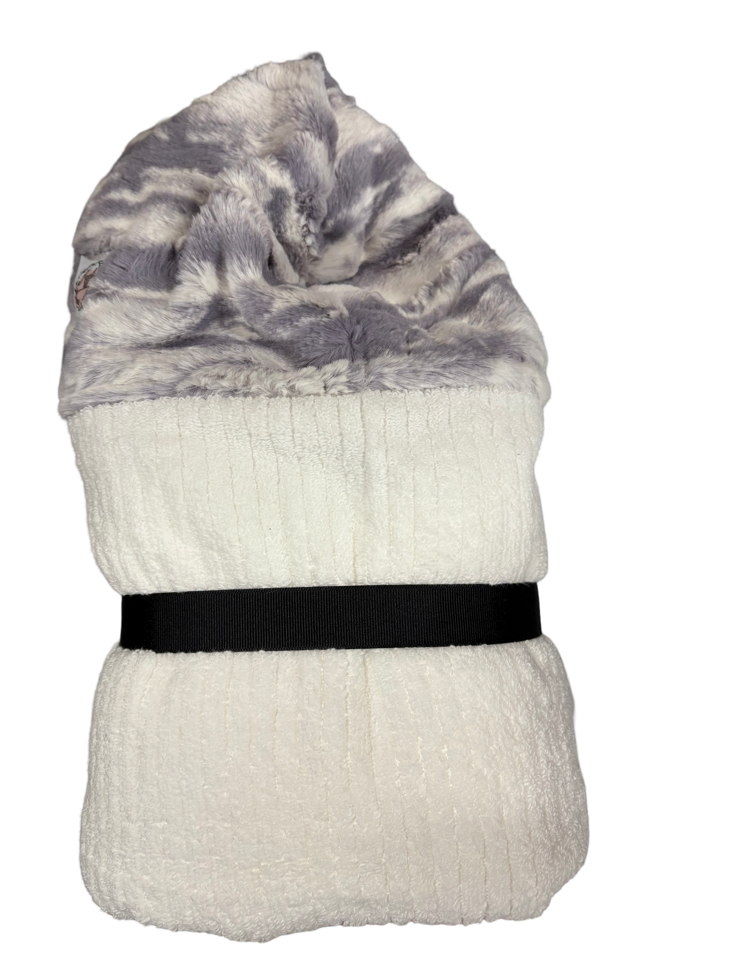 Grey Marble White Towel