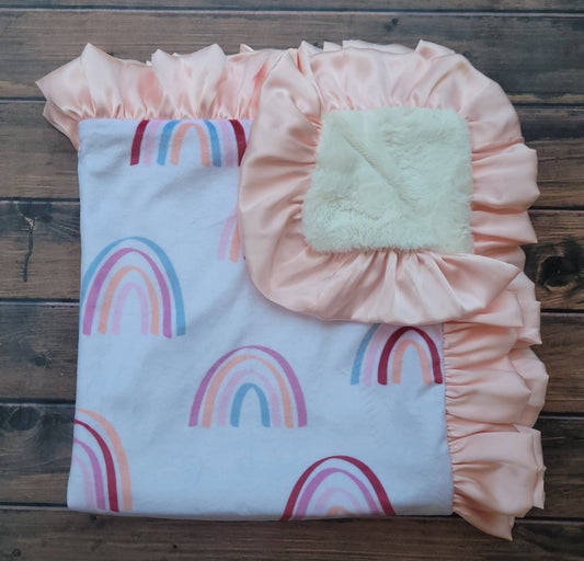 Over the Rainbow Baby Blanket