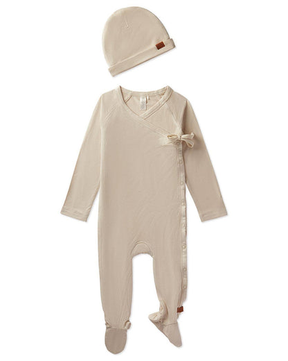 Solid Crossover 2 Pc Footie Set - Tiniboo